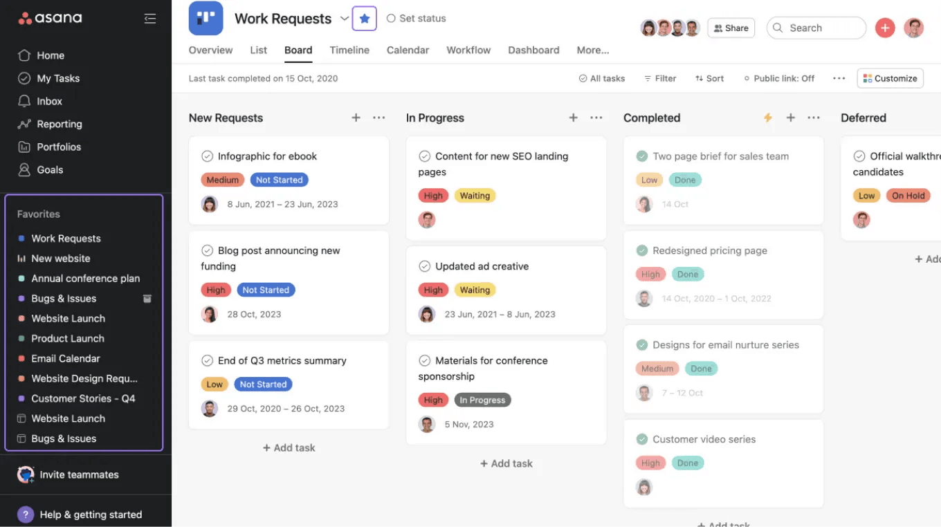 Asana Overview