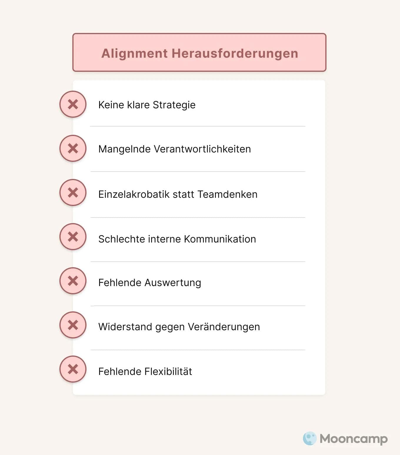 Organizational Alignment Herausforderungen