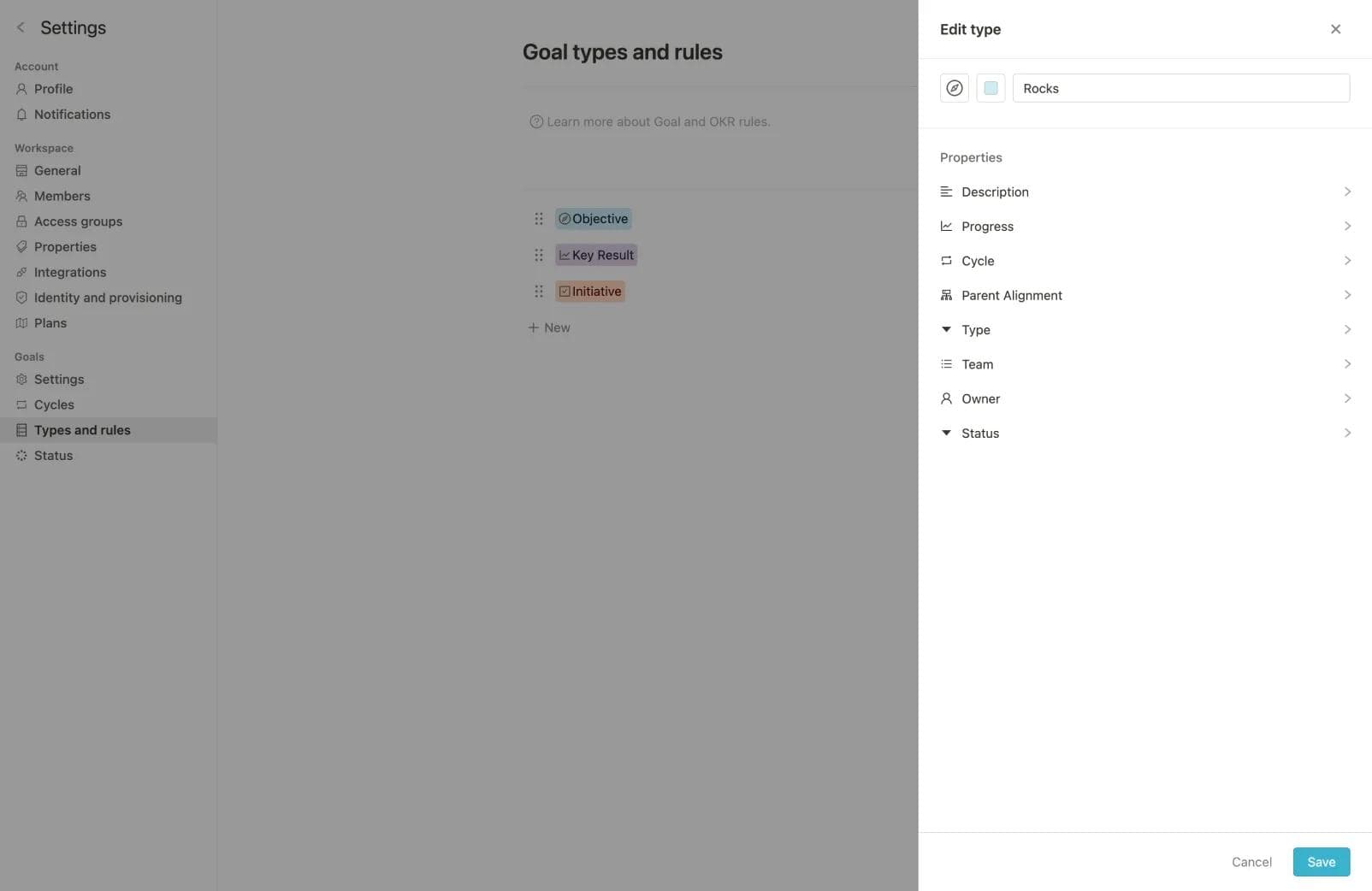 Customizable EOS and OKR software