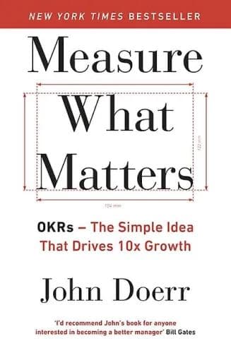 OKR Book Measure What Matters