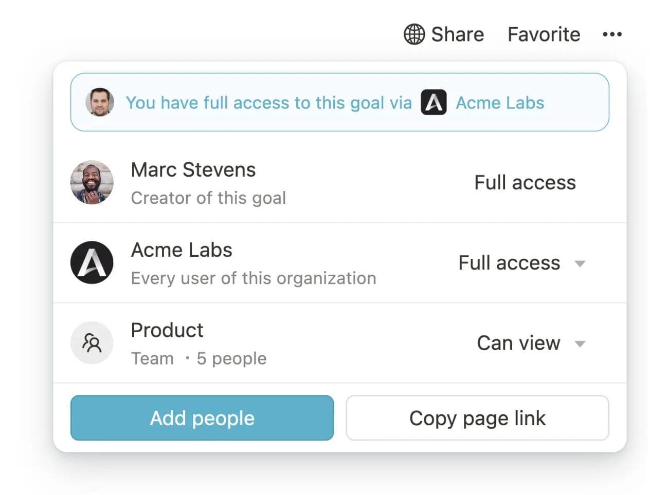 Simplified access management